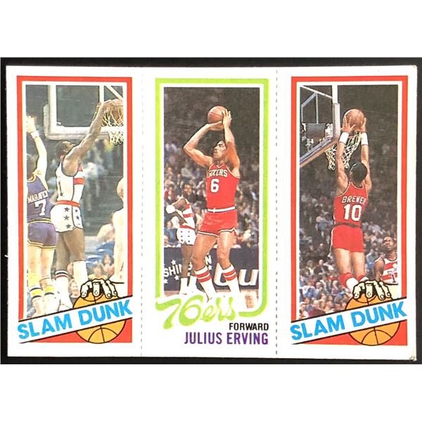 1980-81 TOPPS JULIUS ERVING (HOF)