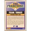 Image 2 : 1991 SCORE FRANK THOMAS (HOF)