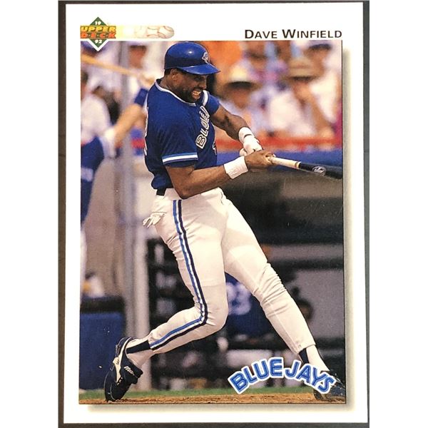 1992 UPPER DECK DAVE WINFIELD (HOF)