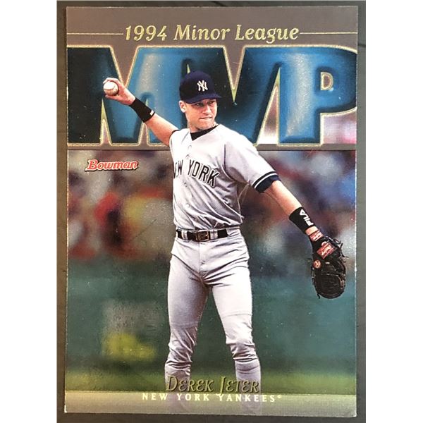 1995 BOWMAN DEREK JETER (HOF) ROOKIE CARD