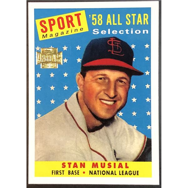 2001 TOPPS ARCHIVES STAN MUSIAL (HOF)
