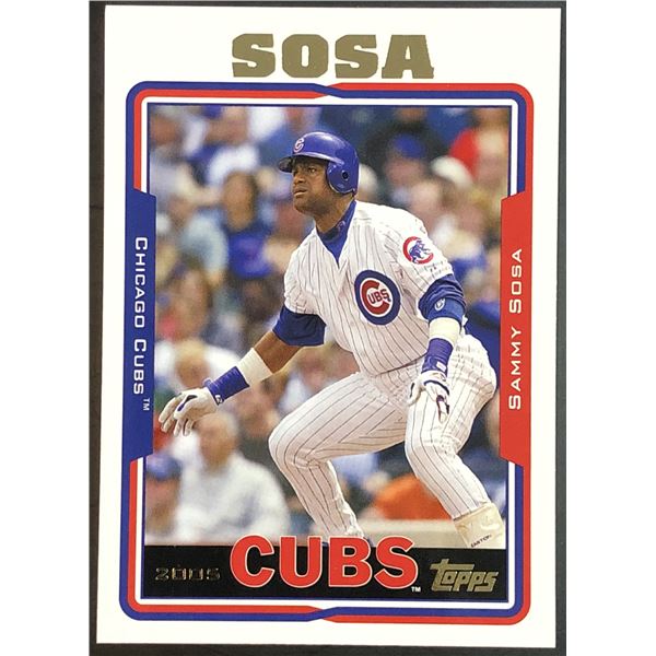 2005 TOPPS SAMMY SOSA