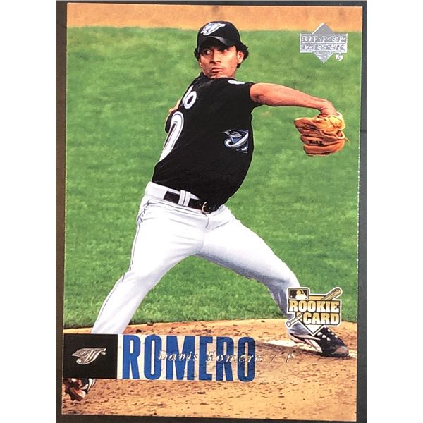 2006 UPPER DECK DAVIS ROMERO ROOKIE CARD