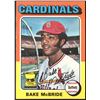 Image 1 : 1975 TOPPS MINI BAKE McBRIDE ROOKIE CARD