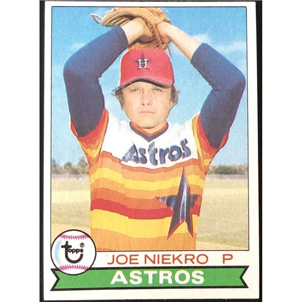 1979 TOPPS JOE NIEKRO (HOF)