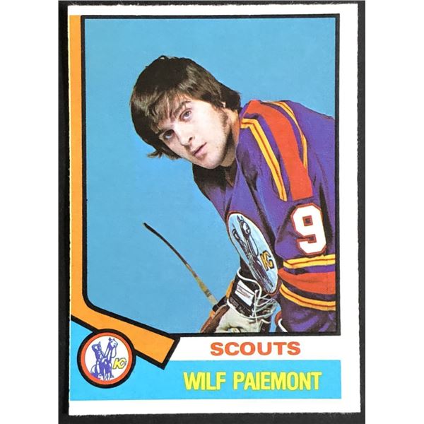 1974-75 O-PEE-CHEE WILF PAIEMENT ROOKIE CARD