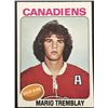 Image 1 : 1975-76 O-PEE-CHEE MARIO TREMBLAY ROOKIE CARD