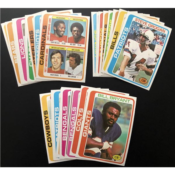 1978 TOPPS NFL COLLECTION - 25 CARDS