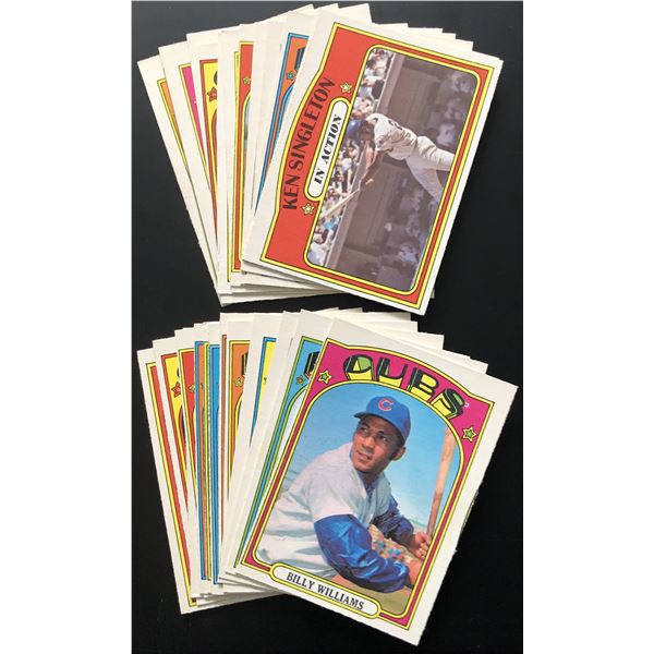 1972 O-PEE-CHEE BASEBALL COLLECTION - 25 CARDS
