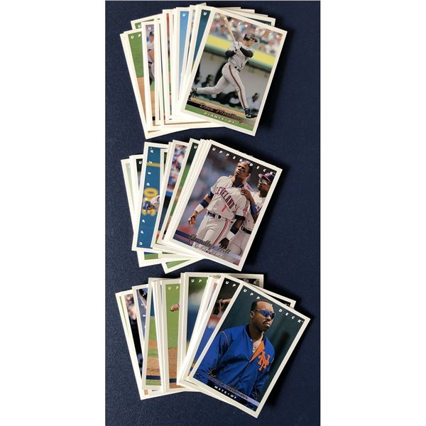 1993 UPPER DECK BASEBALL COLLECTION - 50 CARDS