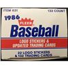 Image 1 : 1986 FLEER BASEBALL ROOKIE & TRADED SET