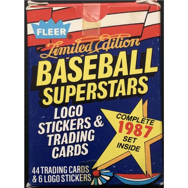 1987 FLEER BASEBALL SUPERSTARS BOX SET