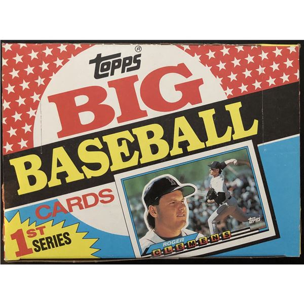 1989 TOPPS BIG BASEBALL WAX BOX