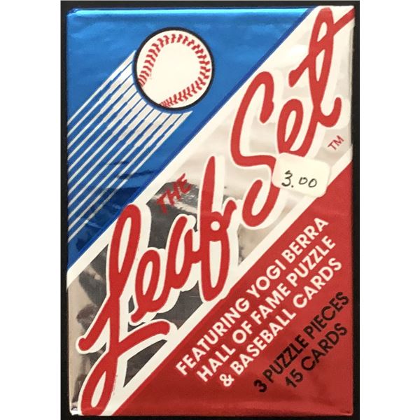 1990 LEAF BASEBALL FOIL PACK