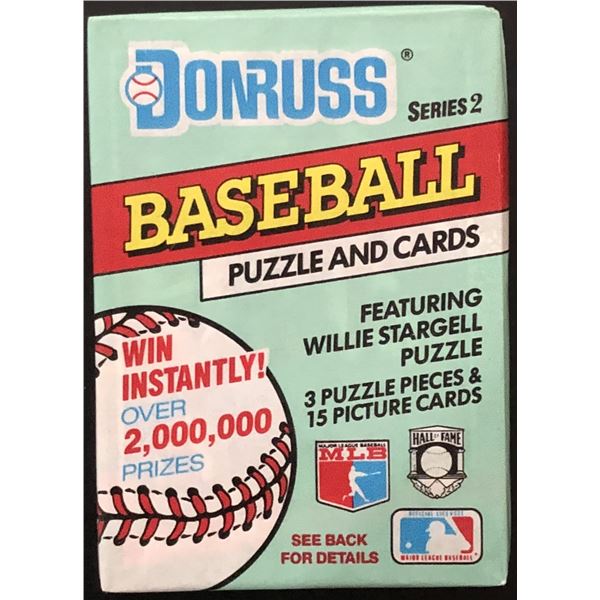 1991 DONRUSS BASEBALL WAX PACK