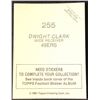 Image 2 : 1981 TOPPS DWIGHT CLARK ROOKIE CARD
