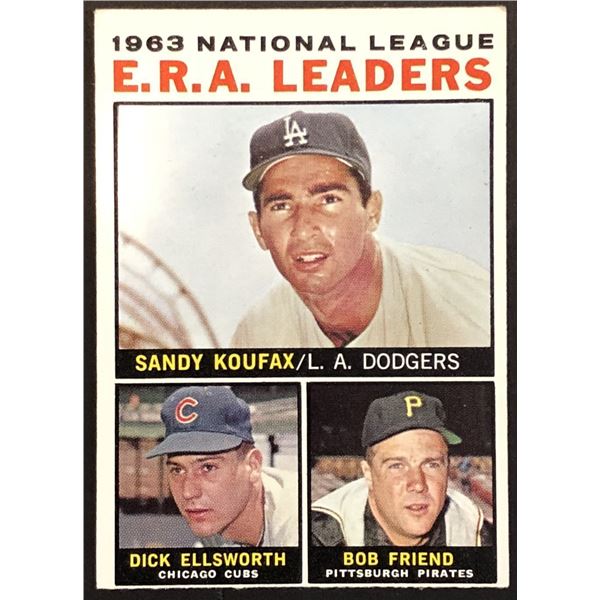 1964 TOPPS SANDY KOUFAX (HOF) LL