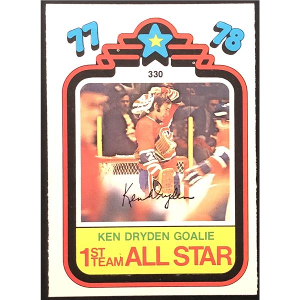 1978-79 O-PEE-CHEE KEN DRYDEN (HOF)
