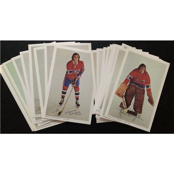 1971-72 MONTREAL CANADIENS POSTCARD SET