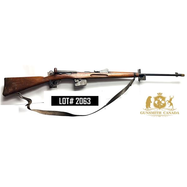 SCHMIDT & RUBIN, 1889 EARLY MODEL, STRAIGHT PULL RIFLE, 30" BARREL