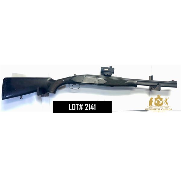 GYTTORP OVER UNDER DOUBLE RIFLE , 8X57 JRS CALIBER RIFLE, 21.75" BARREL