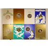 Image 1 : 8 FRANKLIN MINT HOLIDAY CARDS WITH 1.5" MEDALS