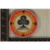 Image 1 : $5 THE CLUB CASINO CHIP. EVERETT, WASHINGTON