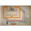 Image 1 : 6 US VINTAGE US STOCK CERTIFICATES 1965-1995
