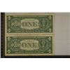 Image 2 : 1957 & 1957-B US $1 SILVER CERT STAR NOTES, BLUE