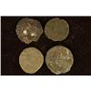 Image 2 : 4 LATE ROMAN EMPIRE ANCIENT COINS