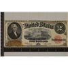 SERIES 1917 US $2 RED SEAL "HORSE BLANKET" BILL