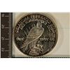 Image 1 : 1 TROY OZ .999 FINE SILVER ROUND.  PEACE DOLLAR