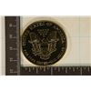 Image 2 : 1997 GOLD PLATED AMERICAN SILVER EAGLE. UNC IN