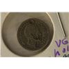 Image 2 : 1859 SWEDEN SILVER 10 ORE WITH HOLE .0205 OZ. ASW