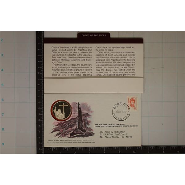 13.8 GRAMS PROOF STERLING SILVER ROUND IN FDC.