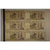 Image 1 : 6-1968 ISRAEL 10 LIRA BILLS, 1 WITH INK ON THE REV