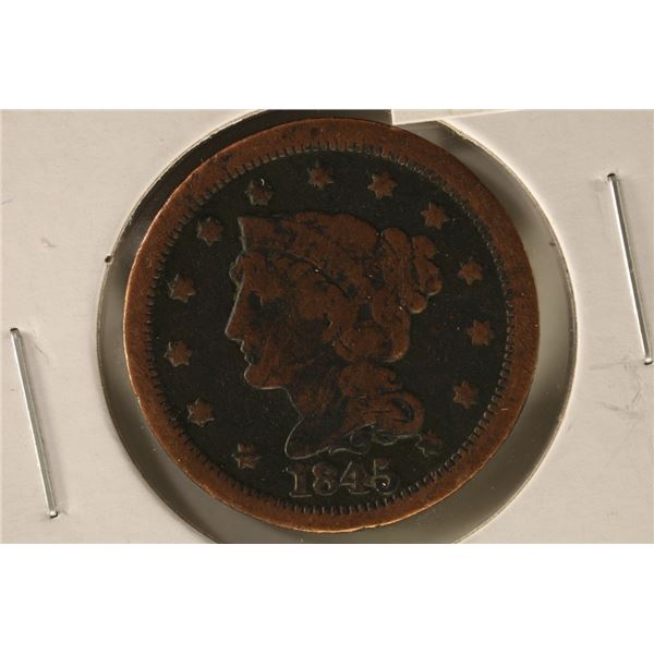 1845 US LARGE CENT