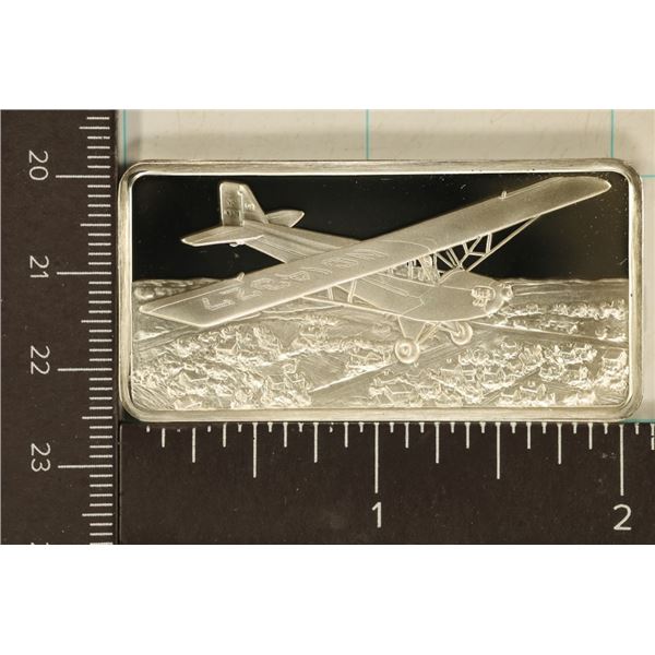 29 GRAMS PROOF STERLING SILVER AIRPLANE INGOT