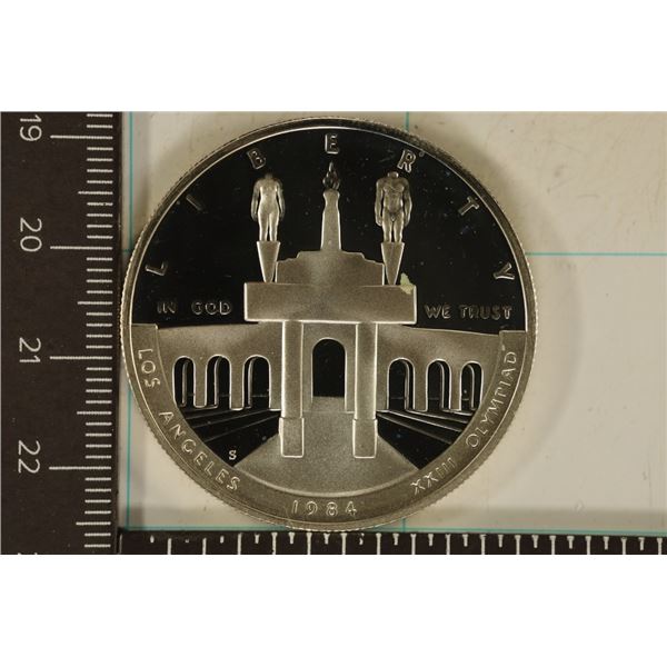 1984-S US PROOF SILVER "LOS ANGELES OLYMPICS" $1