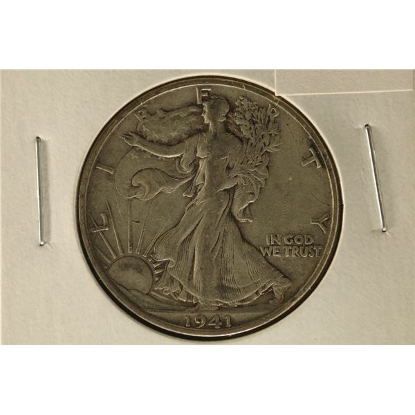 1941-S SILVER WALKING LIBERTY HALF DOLLAR