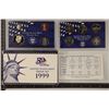 1999 US PROOF SET (WITH BOX) WITH CERTIFICATE