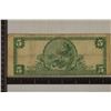Image 2 : SERIES 1902 US $5 NATIONAL BANK OF FOND DU LAC