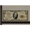 Image 1 : 1929 US TYPE I $10 NATIONAL CURRENCY, BROWN SEAL