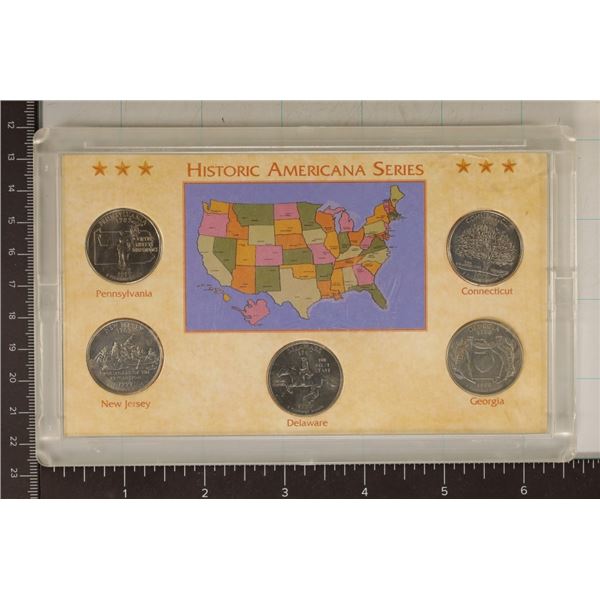 HISTORIC AMERICANA SERIES WITH 5-1999-D STATE