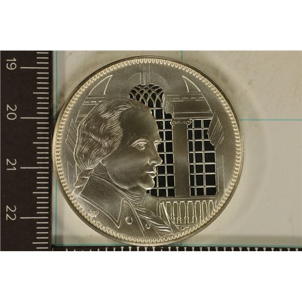 1.04 TROY OZ. PROOF STERLING SILVER ROUND