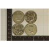 1966, 68-D & 2-1969-D 40% SILVER KENNEDY HALVES