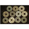 Image 2 : 11 CHINESE ASIAN CASH COINS