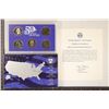 Image 2 : 2001 US 50 STATE QUARTERS PROOF SET WITH BOX AND