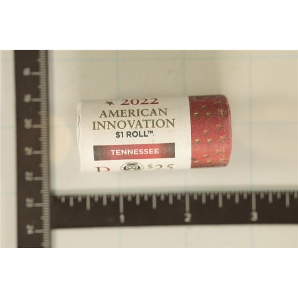 2022-D AMERICAN INNOVATION UNC $25 ROLL OF US