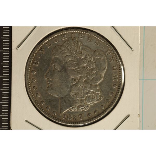 1887 MORGAN SILVER DOLLAR